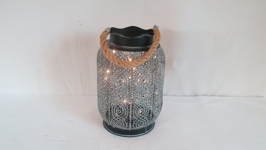 Garden Decoration Metal Lantern Light Outside Inside
