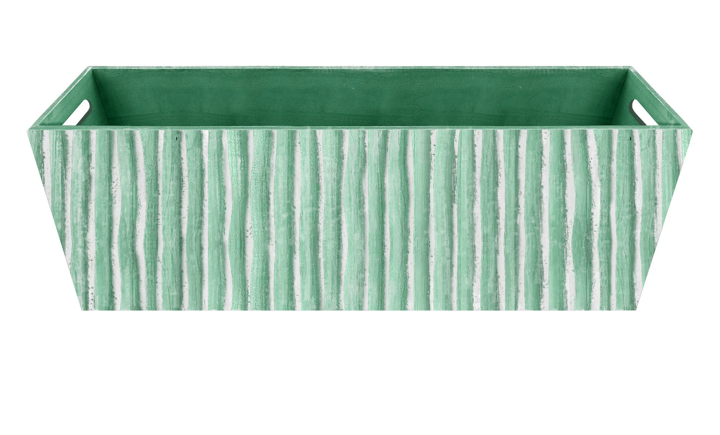 Rect. Wooden Basket Holiday Basket Easter Container Giftware