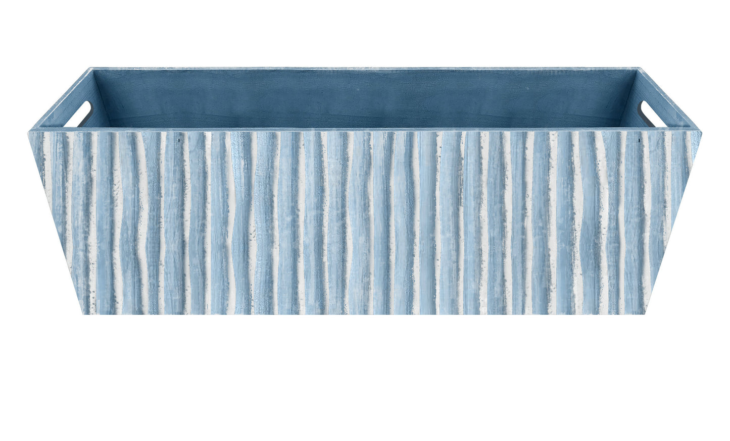 Rect. Wooden Basket Holiday Basket Easter Container Giftware