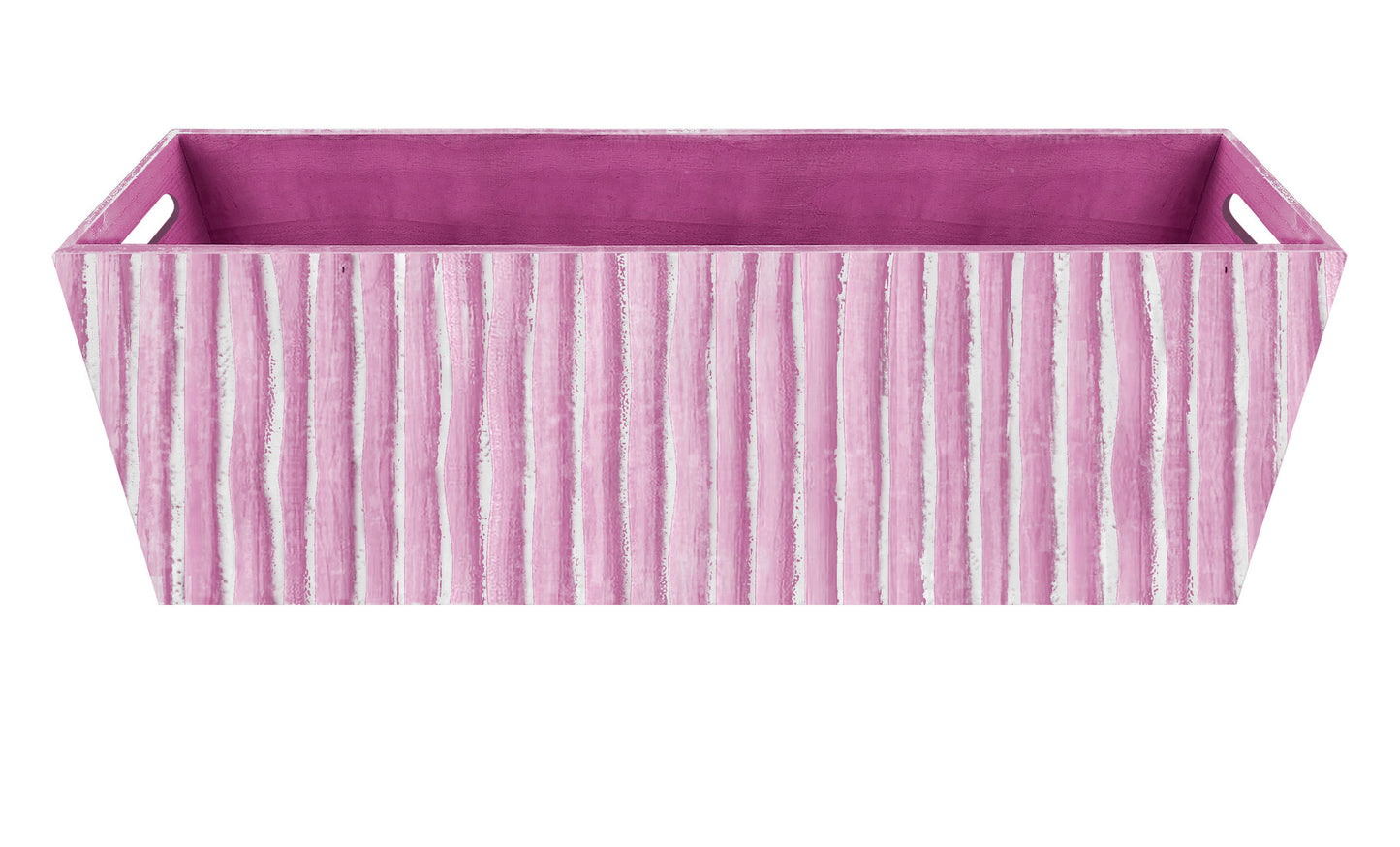 Rect. Wooden Basket Holiday Basket Easter Container Giftware