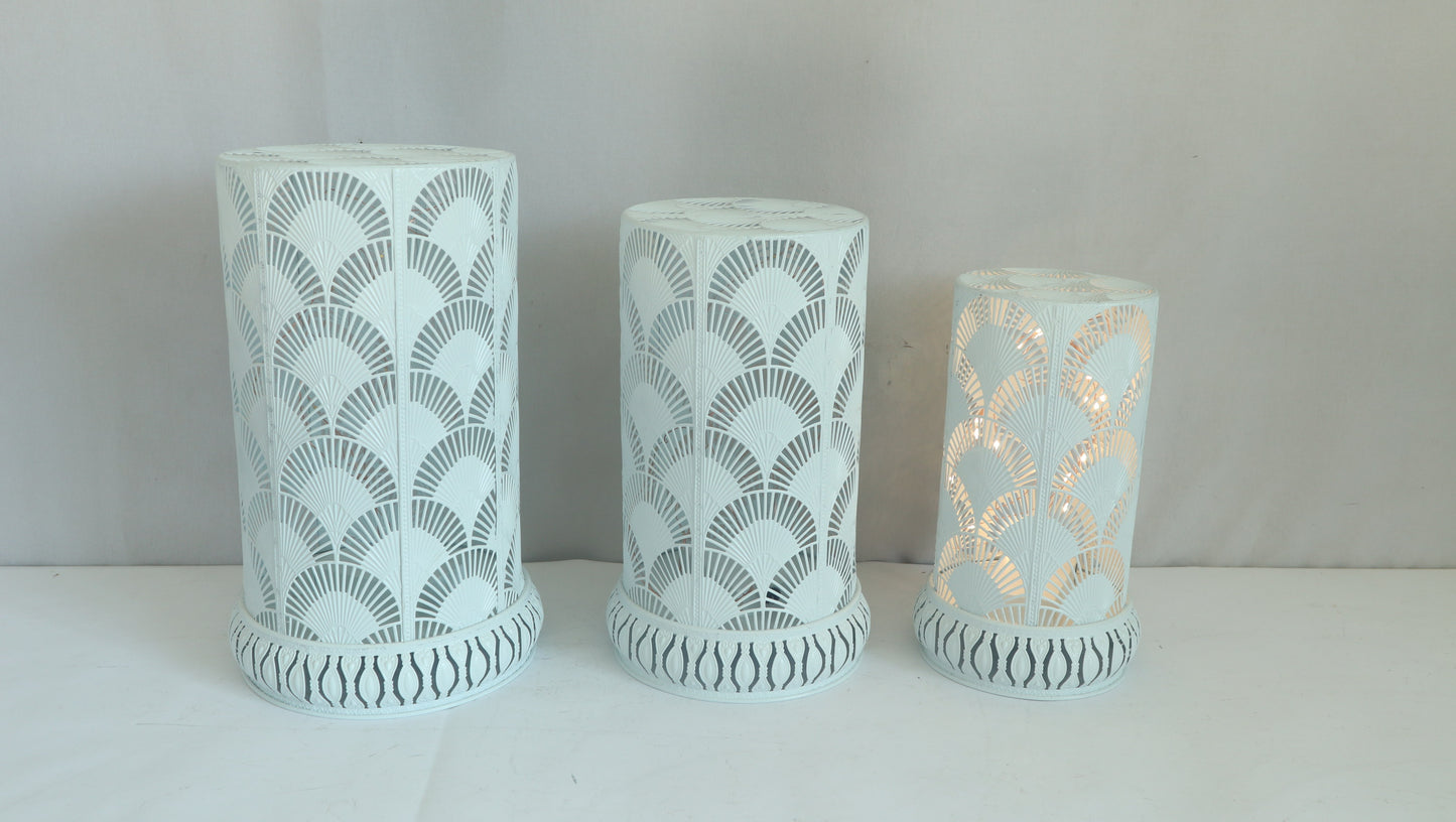 Metal Lantern Gift Basket Holidays Outdoor Indoor