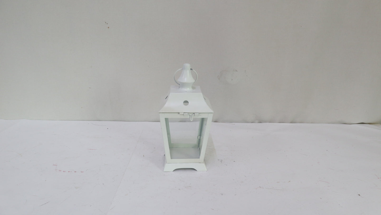 Metal Lantern Gift Basket Holidays Outdoor Indoor