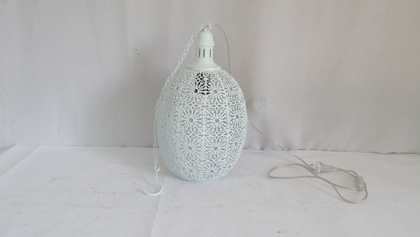 Metal Lantern Gift Basket Holidays Outdoor Indoor