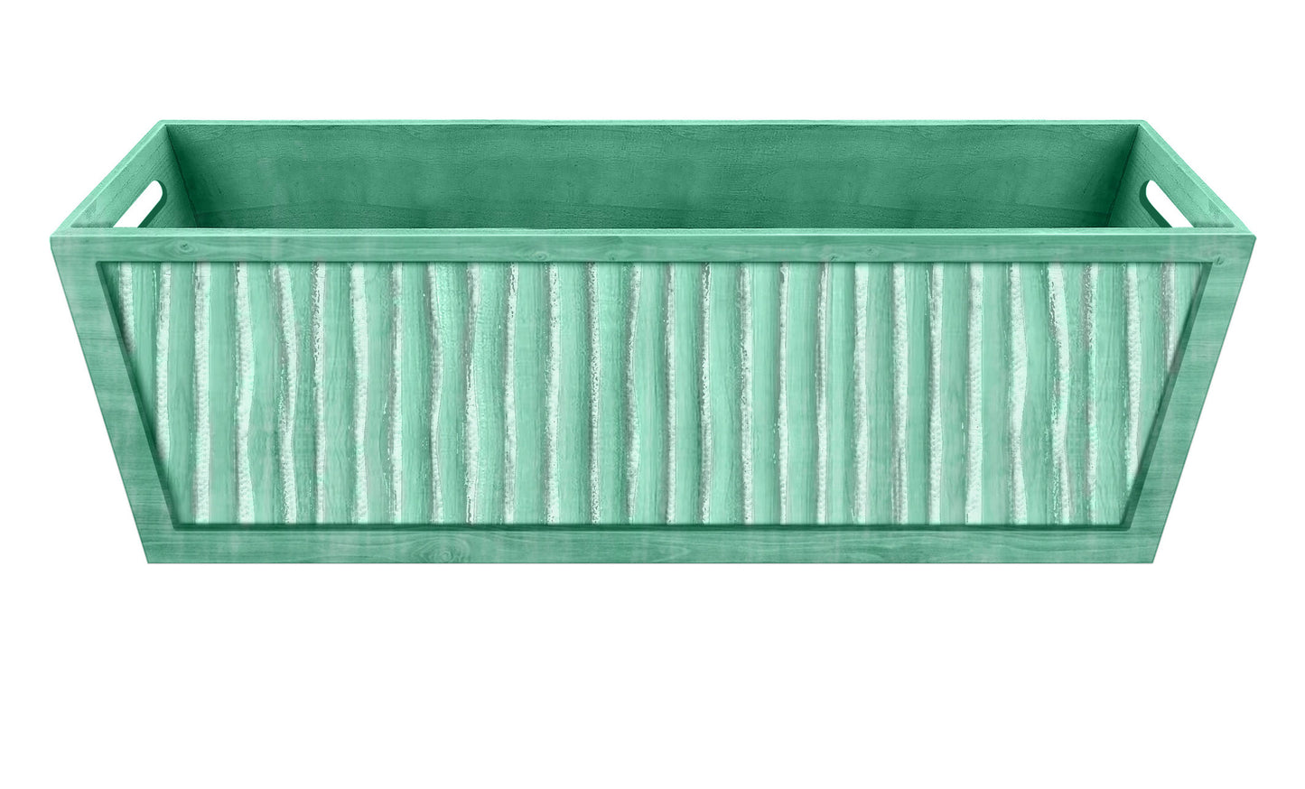 Rect. Wooden Basket Holiday Basket Easter Container Giftware