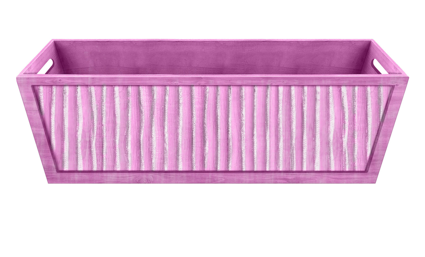 Rect. Wooden Basket Holiday Basket Easter Container Giftware